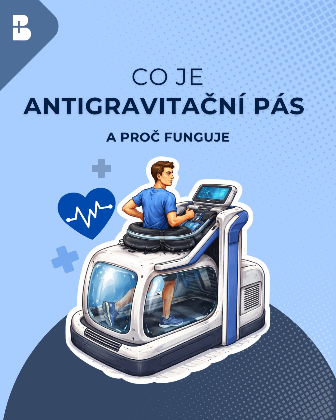 Antigravitační běžecký pás v rehabilitaci